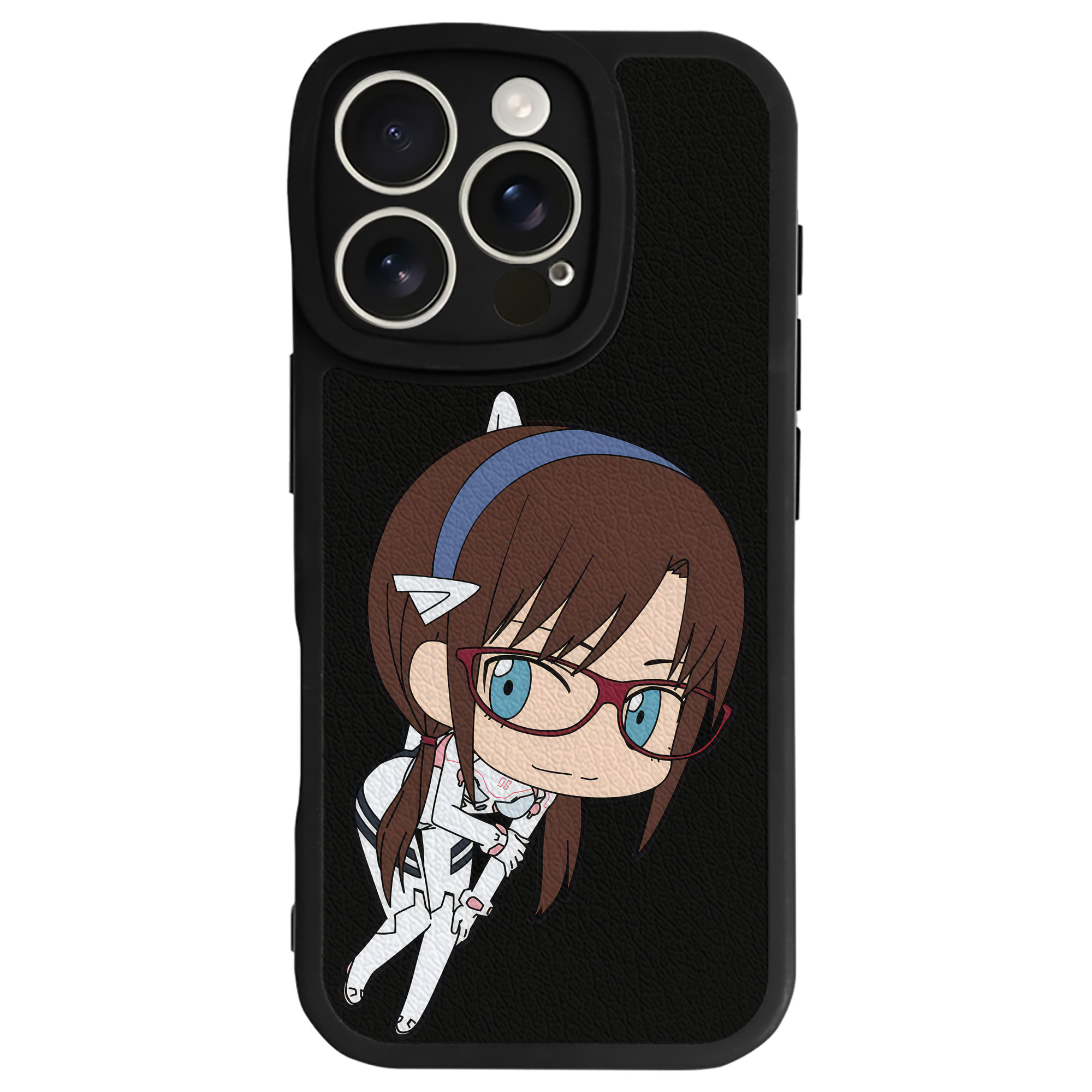 （画像用） EVA 新世紀エヴァンゲリオン 【iPhone 16シリーズ対応】シリコンスマホケース（レザー調） 材質：シリコン